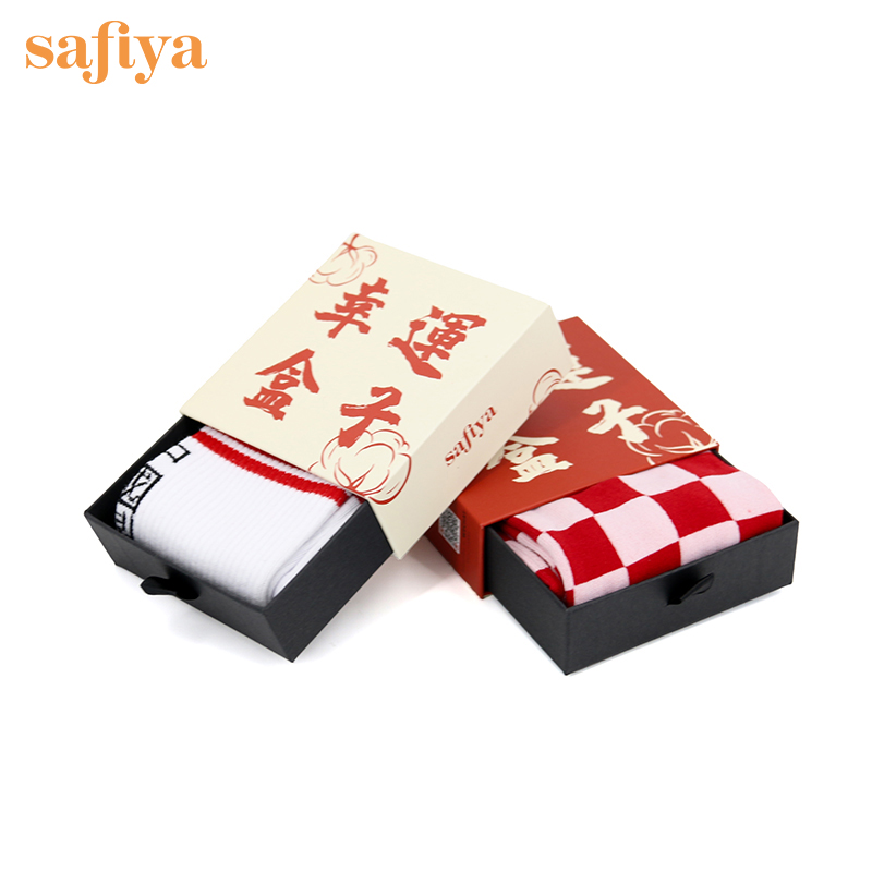 【积分换购】safiya索菲娅发财幸运盒子 抽开运顺利新潮幸运棉袜子