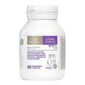 【保税仓】澳大利亚Biolsland佰澳朗德 bio青少年助长素咀嚼片2段 60粒（有效期至27年1月）