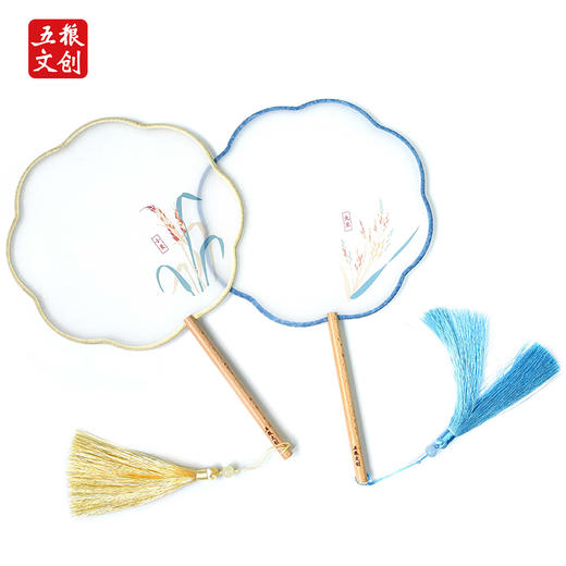 五粮文创·五粮团扇 1把（颜色随机发货） 商品图2