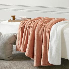 预售|Downland Warm Soft 剪花暖感毯 100*120cm [福利品]