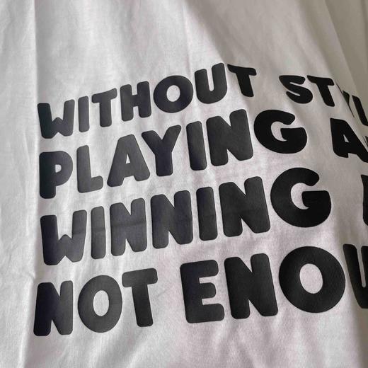 衬衫内搭伴侣，法鳄正品白色字母T恤 原专柜价690 商品图6