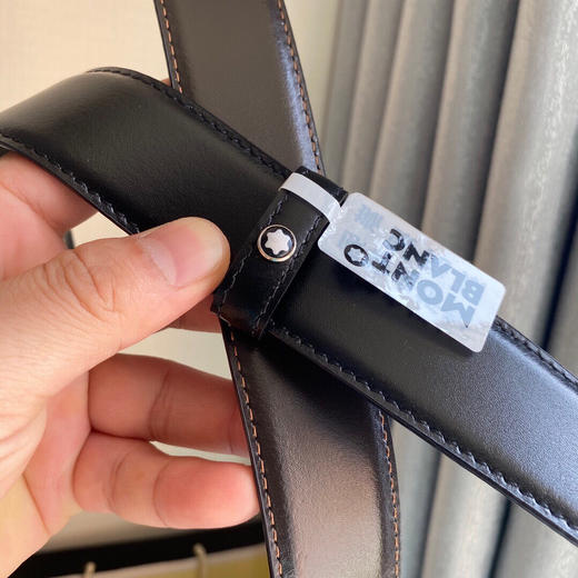 秋冬特价💰380 Montblanc 万宝龙男士商务腰带 商品图5