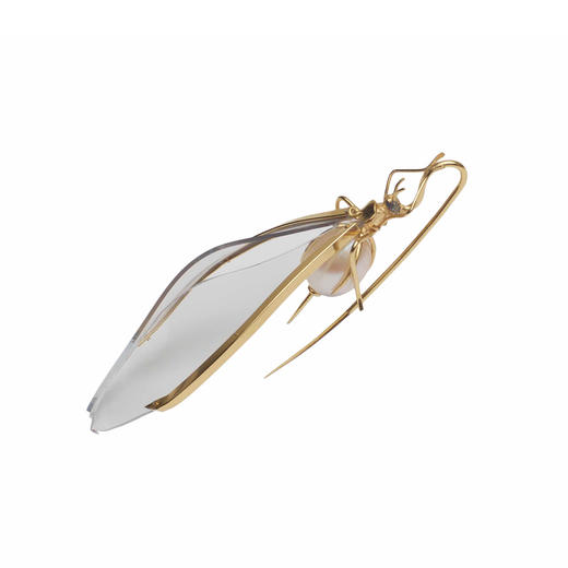 北京仓｜BEATRIZ PALACIOS-Tomorrow's Wasp-胡蜂 珍珠 胸针  [西班牙设计师] 商品图1