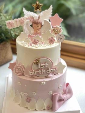 双层天使奶油蛋糕 下单前请仔细阅读商品详情