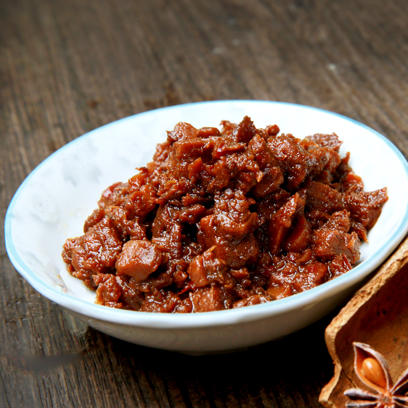 【买10赠2、发12罐】毛毛豆瓣 原味/香辣 香菇焗天贝 天贝酱 150g*2罐