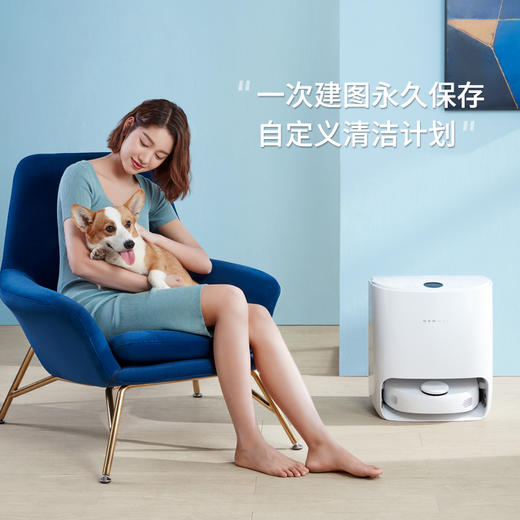 【已下架】积分换购 | 云鲸小白鲸扫拖机器人 拖布一体吸尘智能扫地机免洗拖扫洗地[福利品] 商品图1