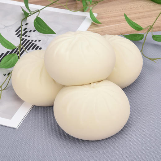 爆款发泄包子整人减压玩具解压捏捏乐仿真包子 商品图1