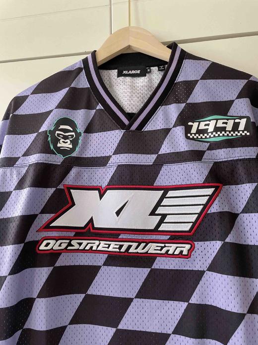 当红美国潮牌Xlarge猿人头宽松oversize短袖针织上衣 商品图6