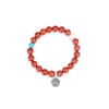 醍醐 8mm瓦西南红配猛犸莲花珠 女款时尚礼物单圈手串 商品缩略图4