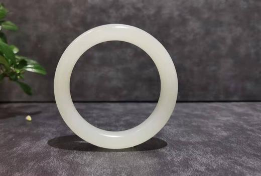 【御珠宫坊】羊脂白玉手镯57.5mm 商品图1