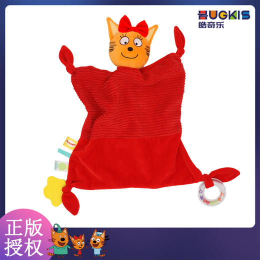 咪好一家响纸安抚巾可入口啃咬宝宝哄睡玩具口水巾 商品图4