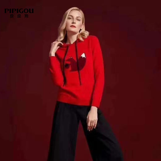 皮皮狗女式连帽生肖套衫8245196118 商品图0