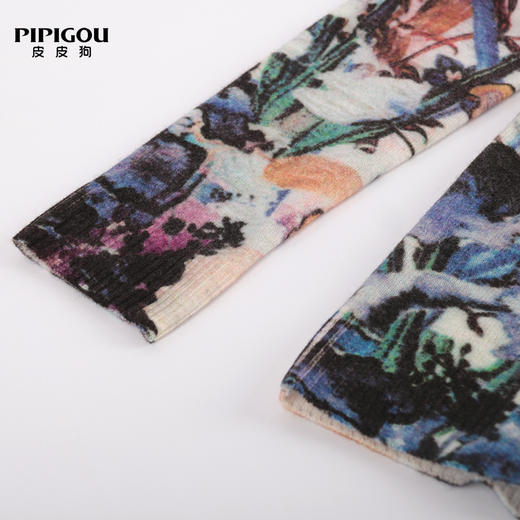 皮皮狗女式圆领印花套衫8245190818 商品图3