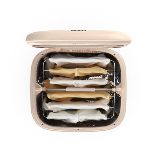 小熊烘干机 干衣机家用低噪风干机智能恒温UV除菌衣物护理机50升大容量 白色 商品图3