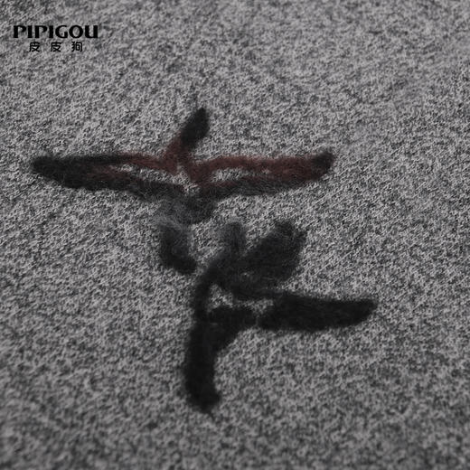 皮皮狗女式植绒中袖圆领套衫8245211828 商品图2