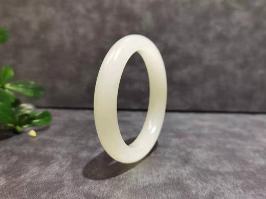 【御珠宫坊】羊脂白玉手镯57.5mm 商品图2