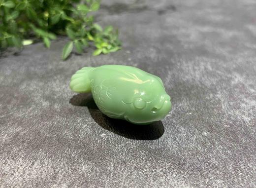 【御珠宫坊】碧玉鱼挂件 商品图1
