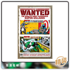 英文原版 Dcs Wanted Worlds Most Dangerous Supervillains 精装 漫画合集