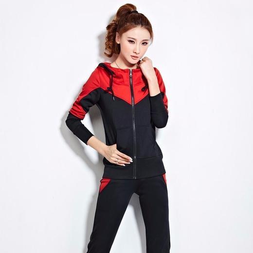 TZF-YCGF210916新款时尚显瘦修身健身运动套装 商品图6