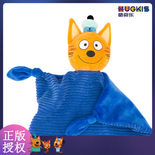 咪好一家响纸安抚巾可入口啃咬宝宝哄睡玩具口水巾 商品图3