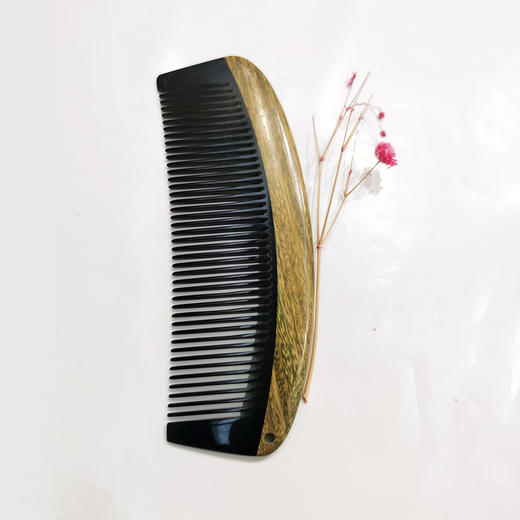 绿檀牛角梳°大款&小款 商品图0