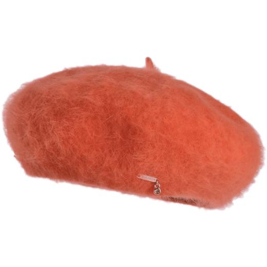 卡蒙/Kenmont 女款冬季兔毛文艺毛绒帽 商品图0