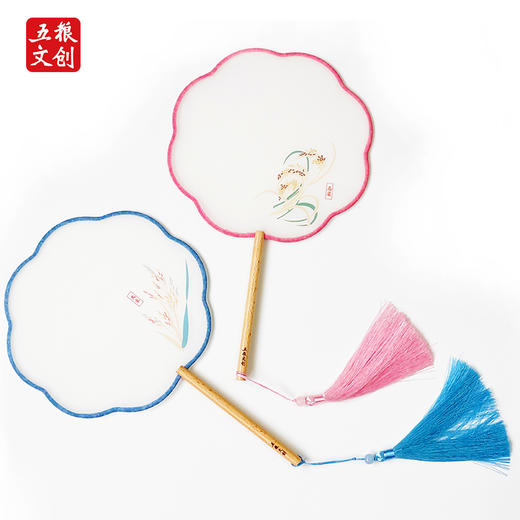 五粮文创·五粮团扇 1把（颜色随机发货） 商品图1