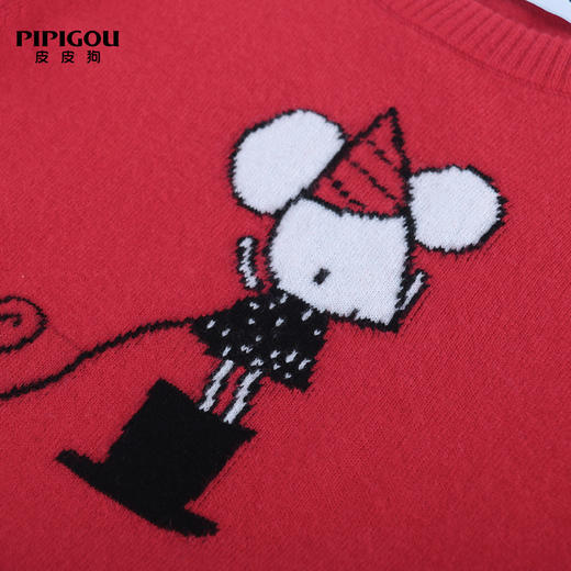 皮皮狗女式圆领生肖套衫8245196318 商品图3