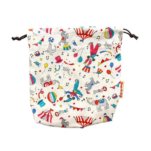 HUJI祤集Tidy收纳袋插画动物马戏团 商品图3