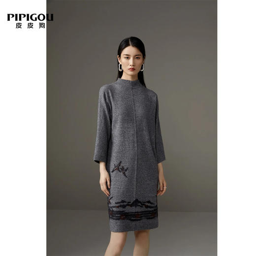 皮皮狗女式植绒连衣裙8245211730 商品图1