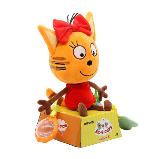 咪好一家 毛绒玩具坐姿公仔玩偶 商品图2