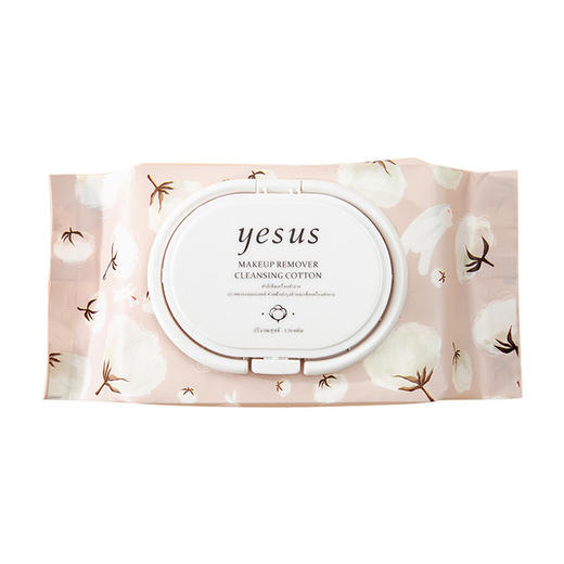【柔软亲肤 一抹速卸】泰国YESUS花露卸妆湿巾 卸妆棉眼唇脸部温和无刺激 商品图3