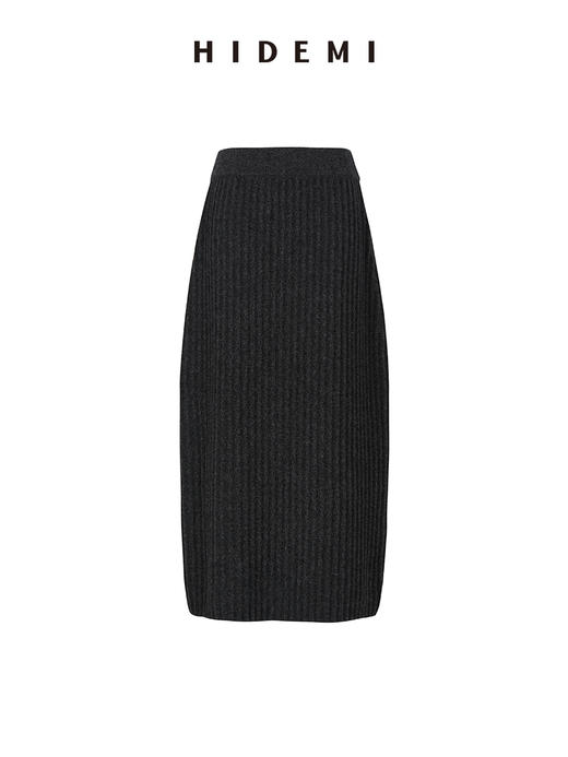 HIDEMI 美利奴羊毛厚款粗针套装 毛衣/半身裙 商品图6