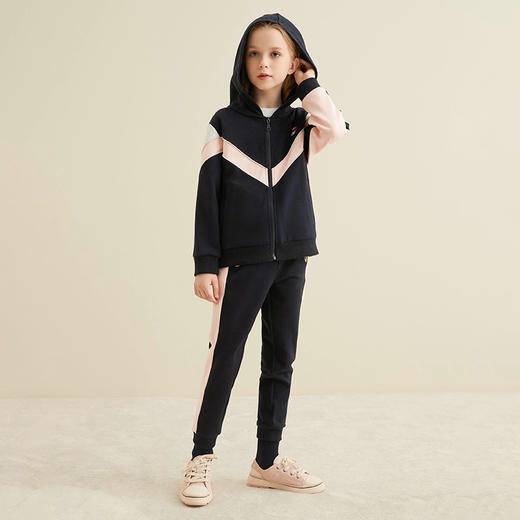 【童装运动裤】2021新款秋女童运动裤女孩时尚休闲运动裤子儿童长裤 商品图3