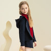 【连帽短绒外套】2021秋冬女童连帽外套女宝儿童开衫上衣中大童洋气连帽 商品缩略图4