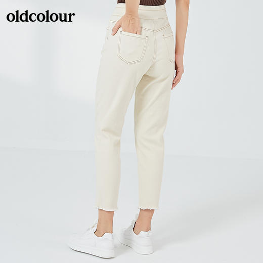oldcolour欧珂秋季商场同款水洗牛仔长裤N32113205 商品图1