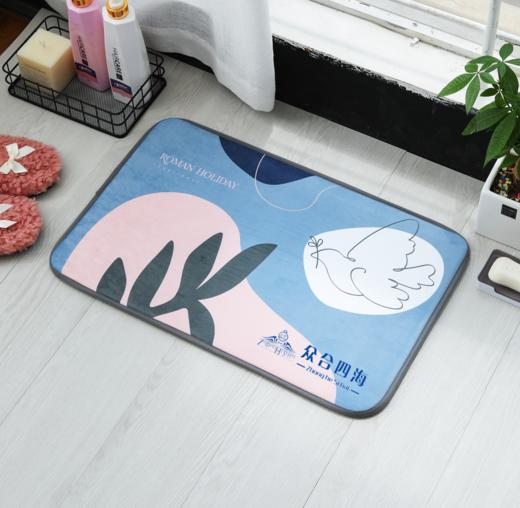 众合四海地垫（颜色随机）浴室款40*60CM 商品图1