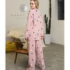 3楼 美标可爱小熊粉色全棉女士学生家居服89027 商品缩略图3