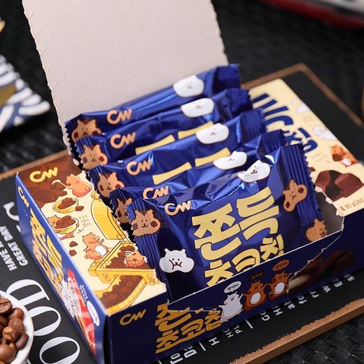 韩国进口零食CW青右巧克力味夹心打糕麻薯糯米糍小吃青佑糕点点心 商品图3