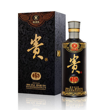 贵州贵酒 贵15 53度 500ml 6瓶/箱 下单前请认真阅读详情页【20220118发货】 商品图0