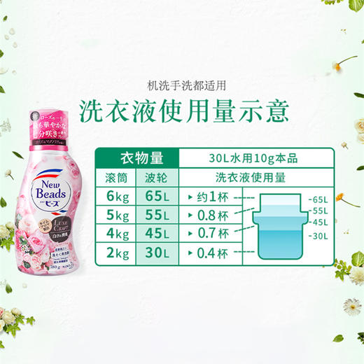 花王(KAO) 馨香洗衣液（甜蜜玫果香）690g 原740g（两款随机发、介意误拍） 商品图7
