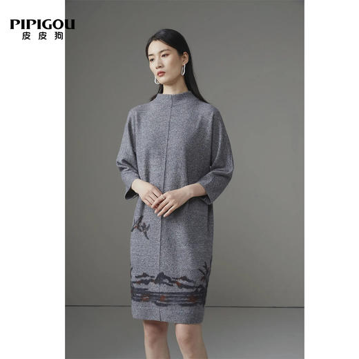 皮皮狗女式植绒连衣裙8245211730 商品图3