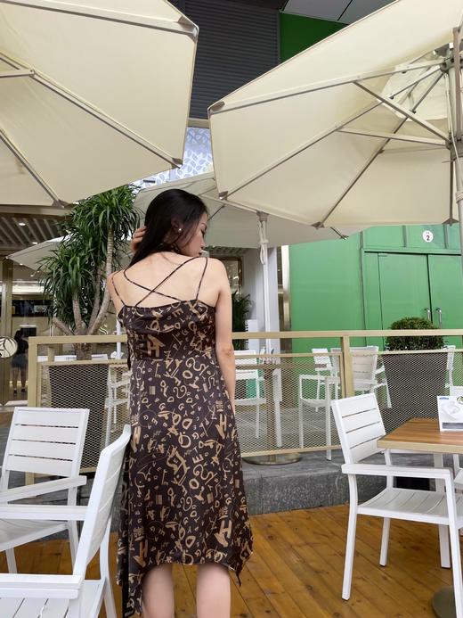 3S4381--赭石色连衣裙1580 商品图13