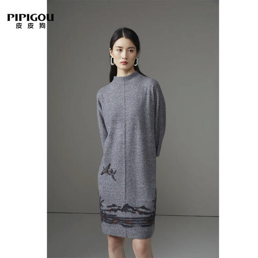 皮皮狗女式植绒连衣裙8245211730 商品图2