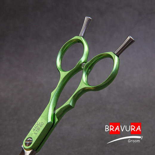 铝柄小弯剪 L1B-60 意大利BRAVURAGROOM宠物美容L系列 商品图3