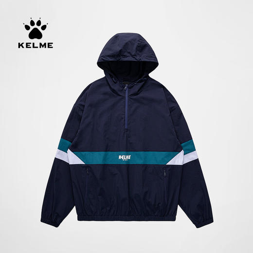 卡尔美秋冬新款男士梭织半开襟外套6136WT1030 商品图6