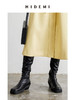HIDEMI 弹力羊皮女鞋方头厚底过膝靴 商品缩略图3