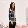 皮皮狗女式圆领印花开衫82451915 商品缩略图0