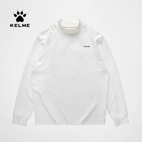 卡尔美秋冬新款男士小高领长袖T恤6137TX1011