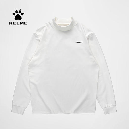 卡尔美秋冬新款男士小高领长袖T恤6137TX1011 商品图0